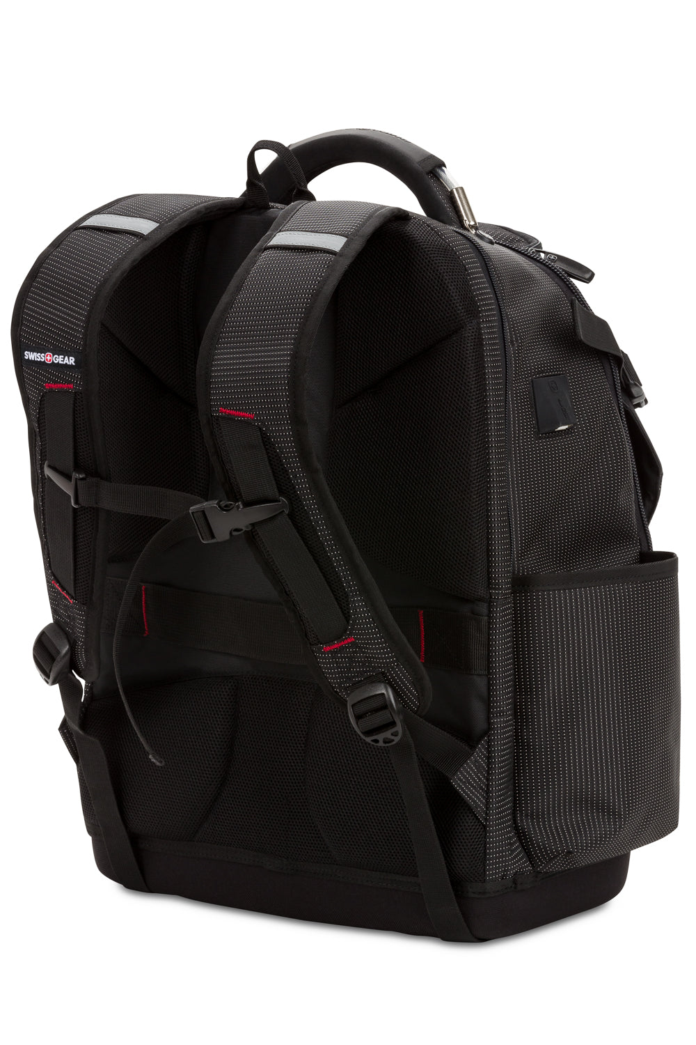 SWISSGEAR 3636 USB Work Pack Pro Tool Backpack - Black with White Dots