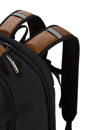 SWISSGEAR 3636 USB Work Pack Pro Tool Backpack - Black Canvas