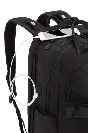 Swissgear 3670 USB Scansmart Laptop Backpack Built-in USB outlet power ready port 