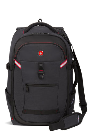 Swissgear 3766 USB Deluxe Travel Laptop Backpack - Charcoal