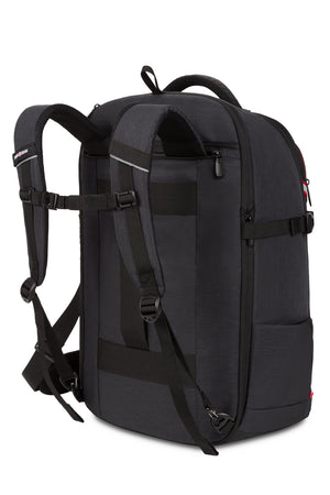 Swissgear 3766 USB Deluxe Travel Laptop Backpack - Charcoal