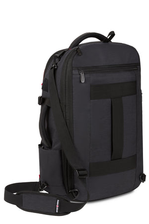 Swissgear 3766 USB Deluxe Travel Laptop Backpack - Charcoal