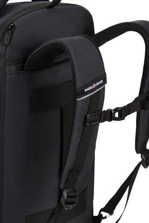 Swissgear 3766 USB Deluxe Travel Laptop Backpack - Charcoal 