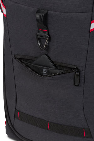 Swissgear 3766 USB Deluxe Travel Laptop Backpack - Charcoal 