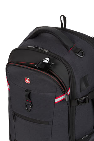 Swissgear 3766 USB Deluxe Travel Laptop Backpack - Charcoal 