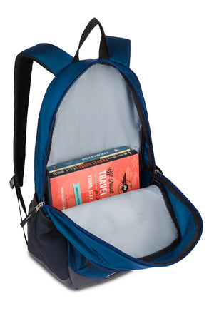 Swissgear 3795 Backpack Roomy main interior compartment packs plenty with easy access through a wrap-around zipper