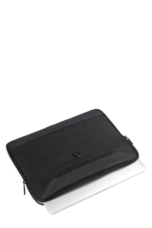 Swissgear 3852 16 inch Padded Laptop Sleeve Generously padded, zippered sleeve protects laptops and tablets up to 13'' 