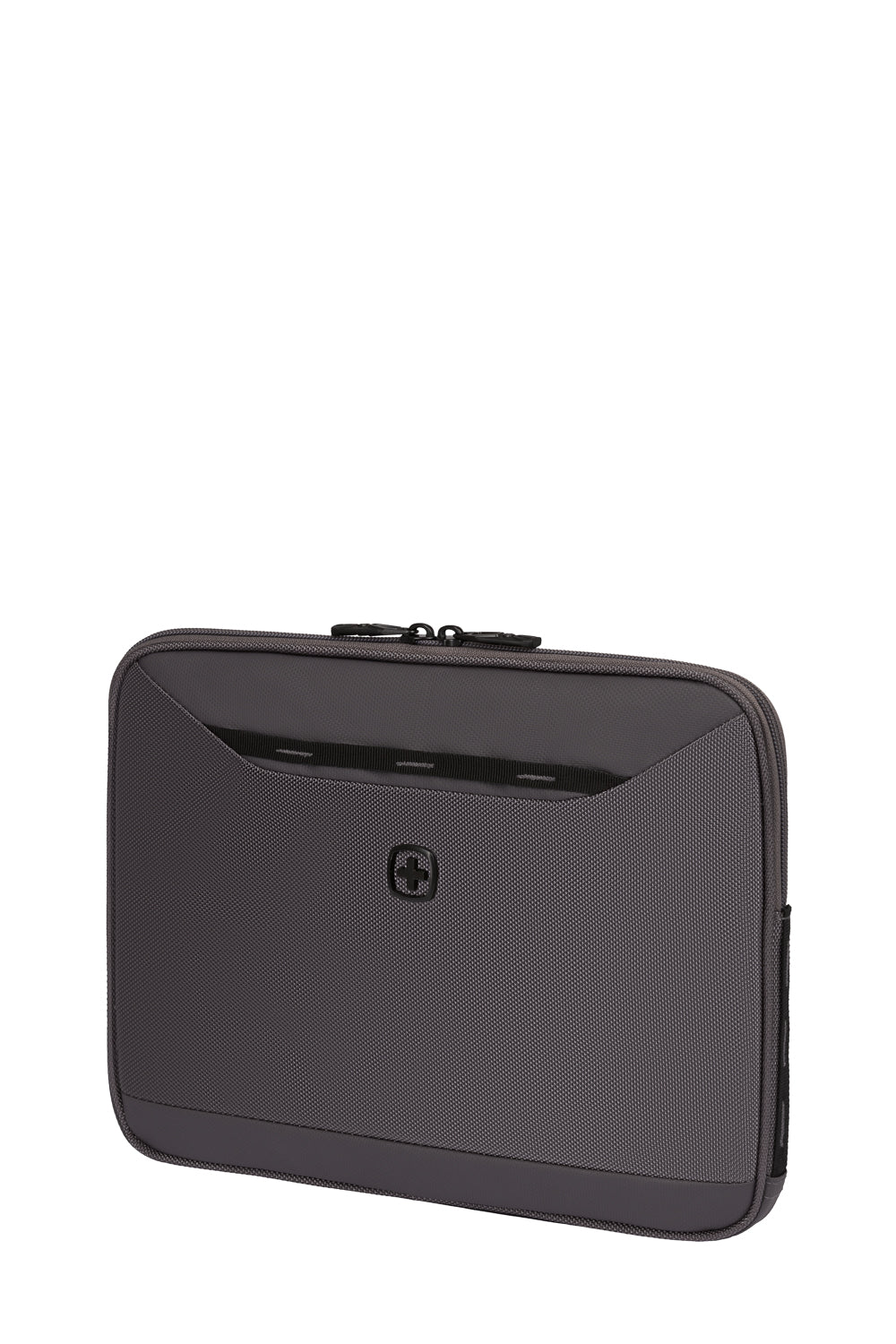 SWISSGEAR 3852 13 inch Padded Laptop Sleeve Front webbing is idea for attaching a pen or small accessories