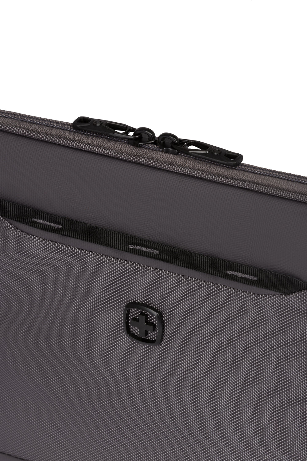 SWISSGEAR 3852 13 inch Padded Laptop Sleeve 360° interior edge is reinforced to provide added protection against accidental drops