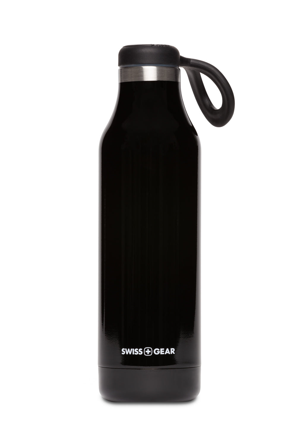 SWISSGEAR Heritage 18oz Insulated Water Bottle - Black - 01