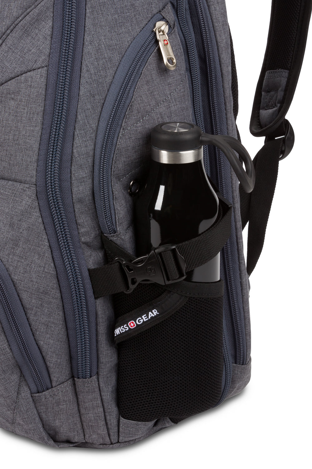 SWISSGEAR Heritage 18oz Insulated Water Bottle - Black - 06