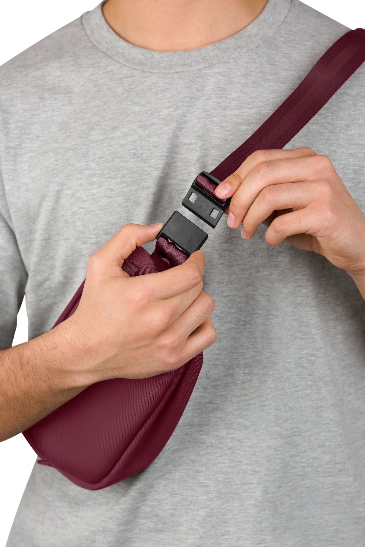SWISSGEAR Core Sling Bag - Pomegranate - 08