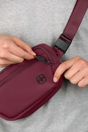 SWISSGEAR Core Sling Bag in Pomegranate