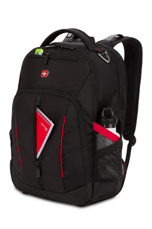 Swissgear 3906 Laptop Backpack - Twin-compartment side mesh pockets for two water bottles and more