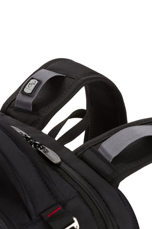Swissgear 3906 Laptop Backpack - Ergonomically contoured, padded shoulder straps with built-in suspension and breathable mesh fabric for hours of carrying comfort