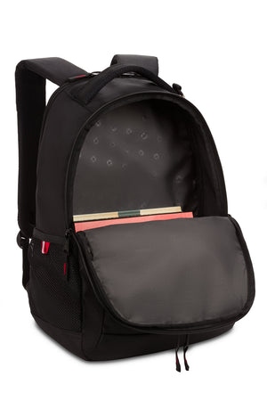 Swissgear 3918 Laptop Backpack - Large capacity main compartments designed to carry folders, binders, and books