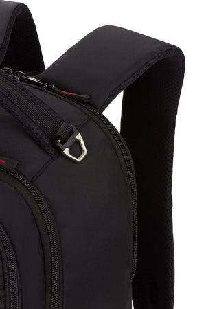 Swissgear 3918 Laptop Backpack - Padded top carry handle with side metal D-ring to attach gear to
