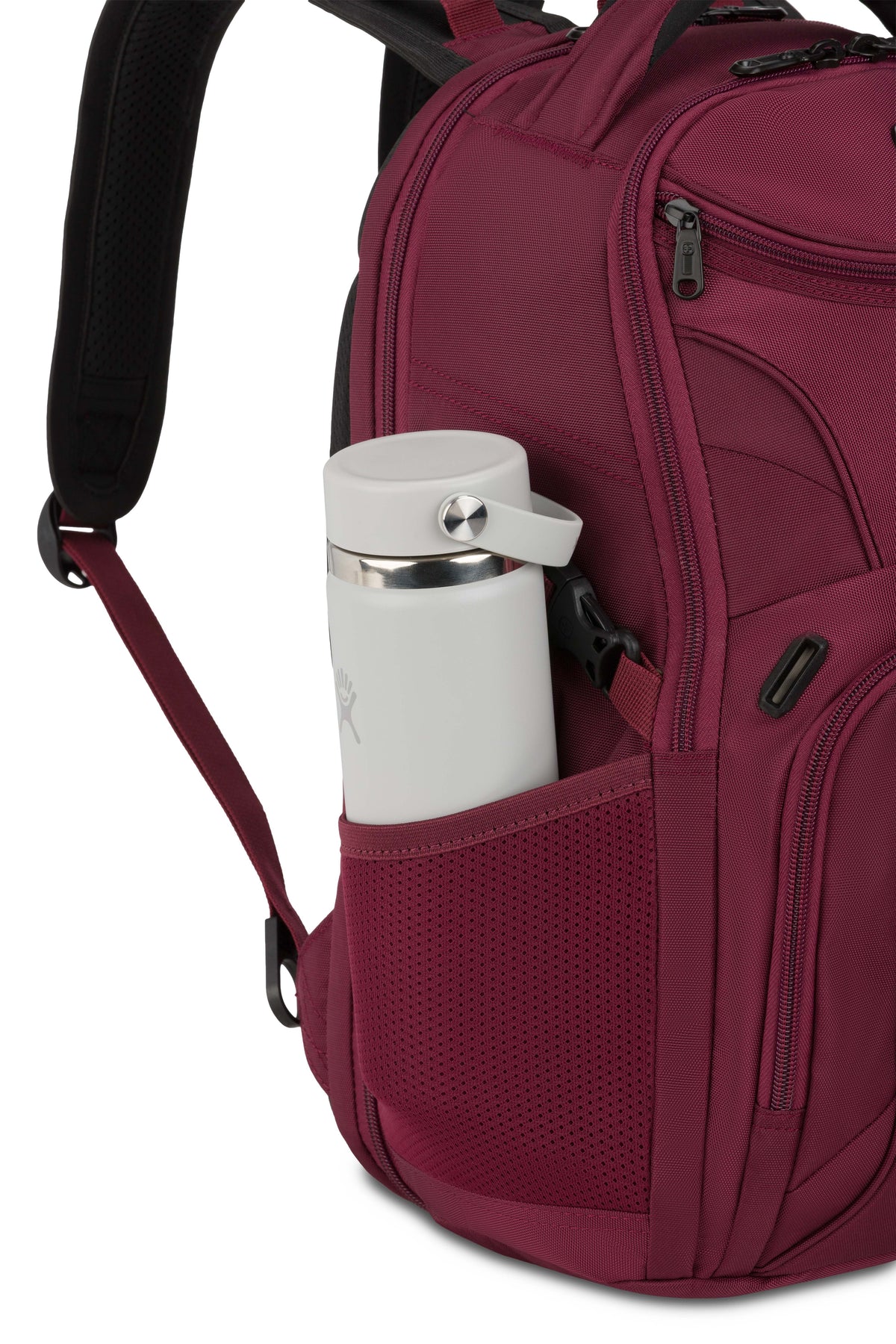 SWISSGEAR Mini 1900 ScanSmart Laptop Backpack - Pomegranate - 10
