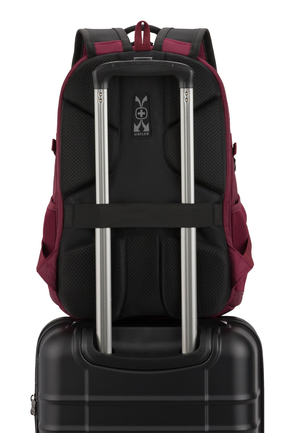 SWISSGEAR Mini 1900 ScanSmart Laptop Backpack - Pomegranate - 09
