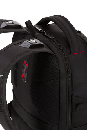 SWISSGEAR 3988 ScanSmart Laptop Backpack - padded shoulder straps with built-in suspension