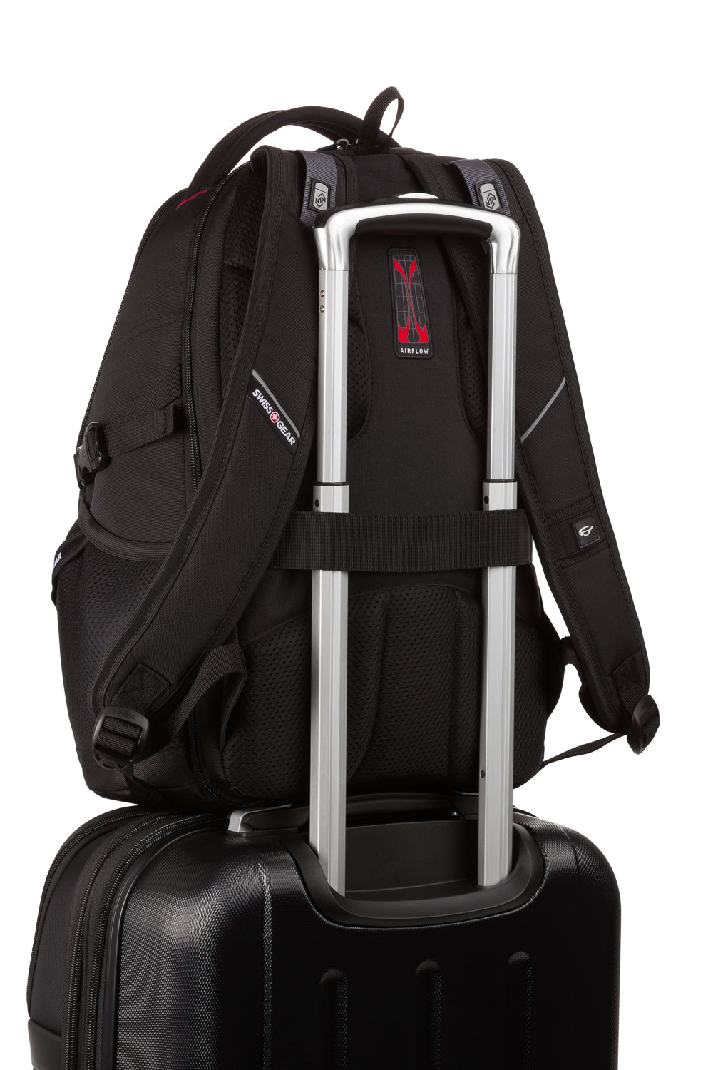 SWISSGEAR Mini 1900 ScanSmart Laptop Backpack - Black - 07