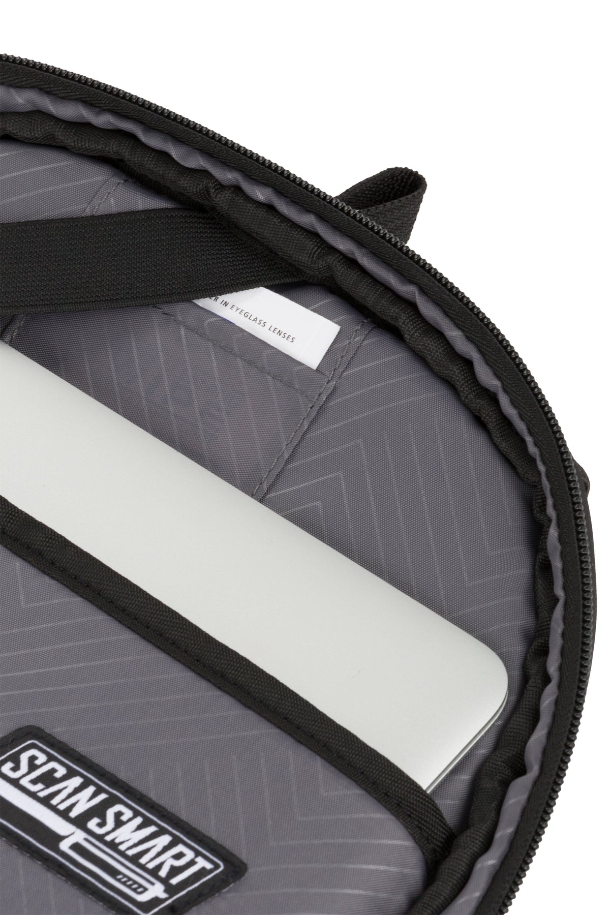 SWISSGEAR Mini 1900 ScanSmart Laptop Backpack - Black/Gold - 08