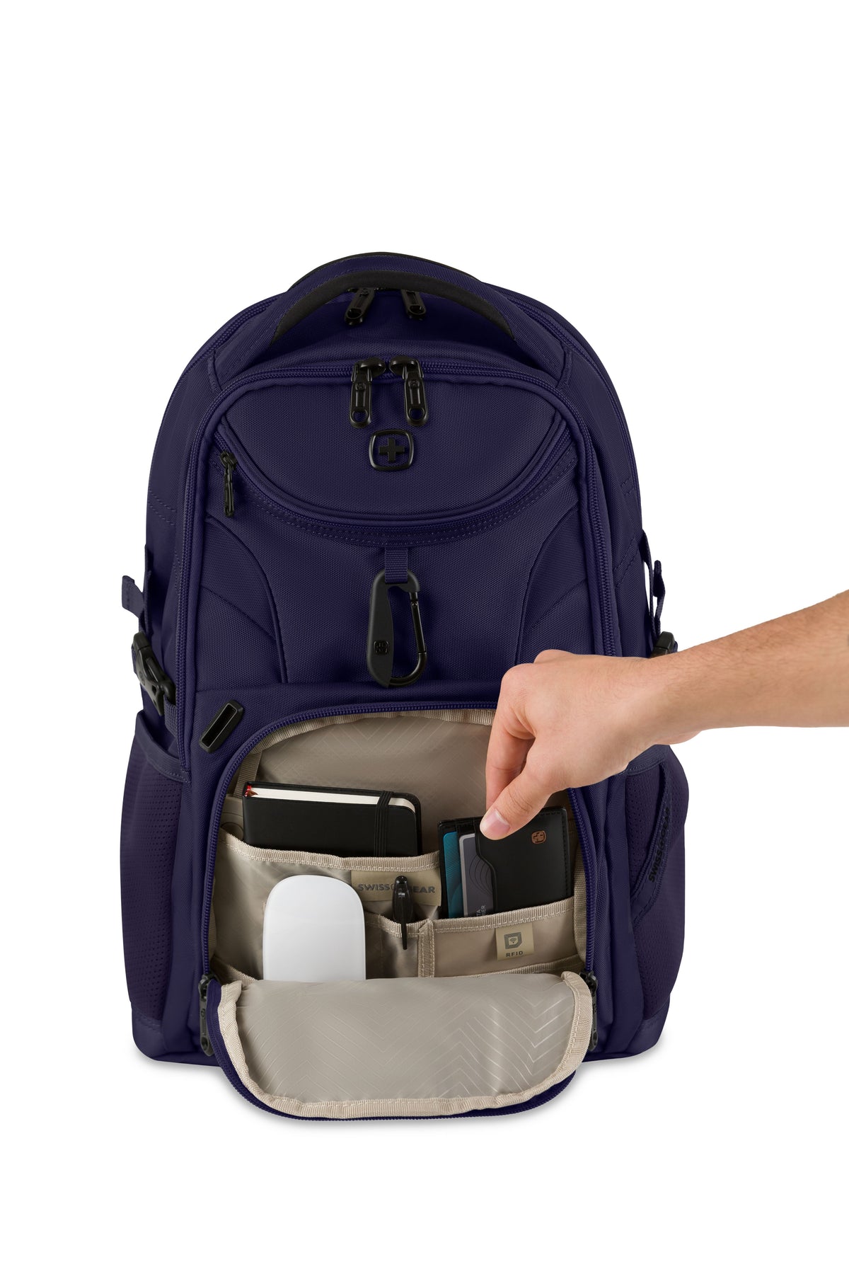SWISSGEAR Mini 1900 ScanSmart Laptop Backpack - Midnight Harvest - 05