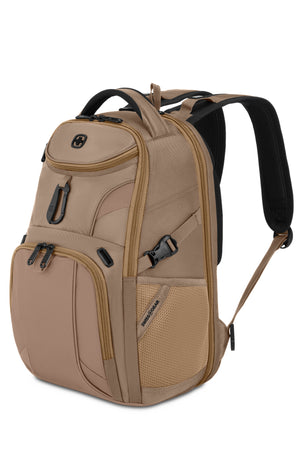 SWISSGEAR Mini 1900 ScanSmart Laptop Backpack in Caramel