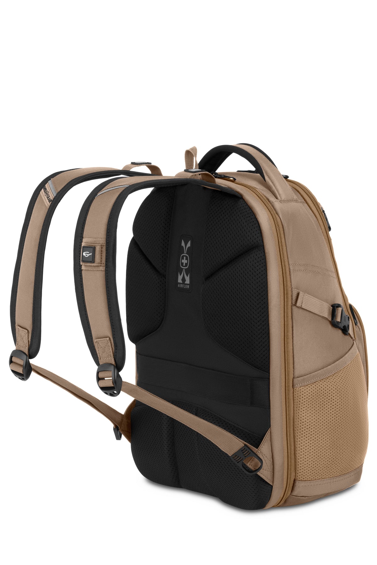 SWISSGEAR Mini 1900 ScanSmart Laptop Backpack - Caramel - 03