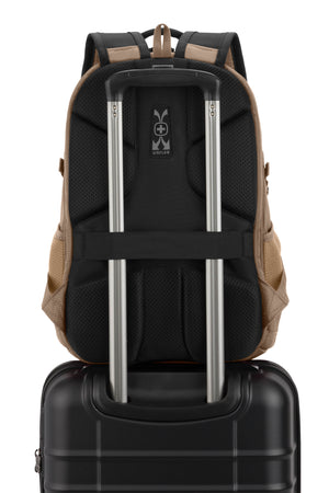 SWISSGEAR Mini 1900 ScanSmart Laptop Backpack in Caramel
