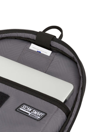 SWISSGEAR Mini 1900 ScanSmart Laptop Backpack in Light Grey