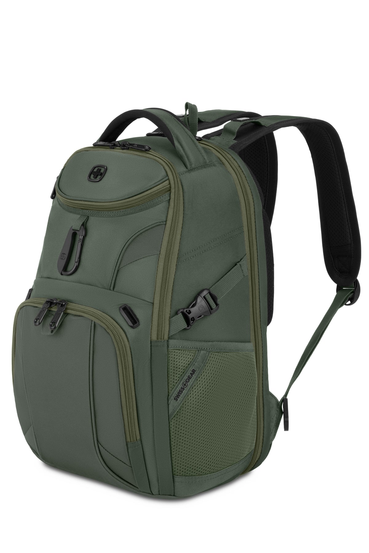 SWISSGEAR Mini 1900 ScanSmart Laptop Backpack - Evergreen - 01