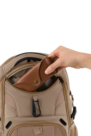 SWISSGEAR Mini 1900 ScanSmart Laptop Backpack in Caramel