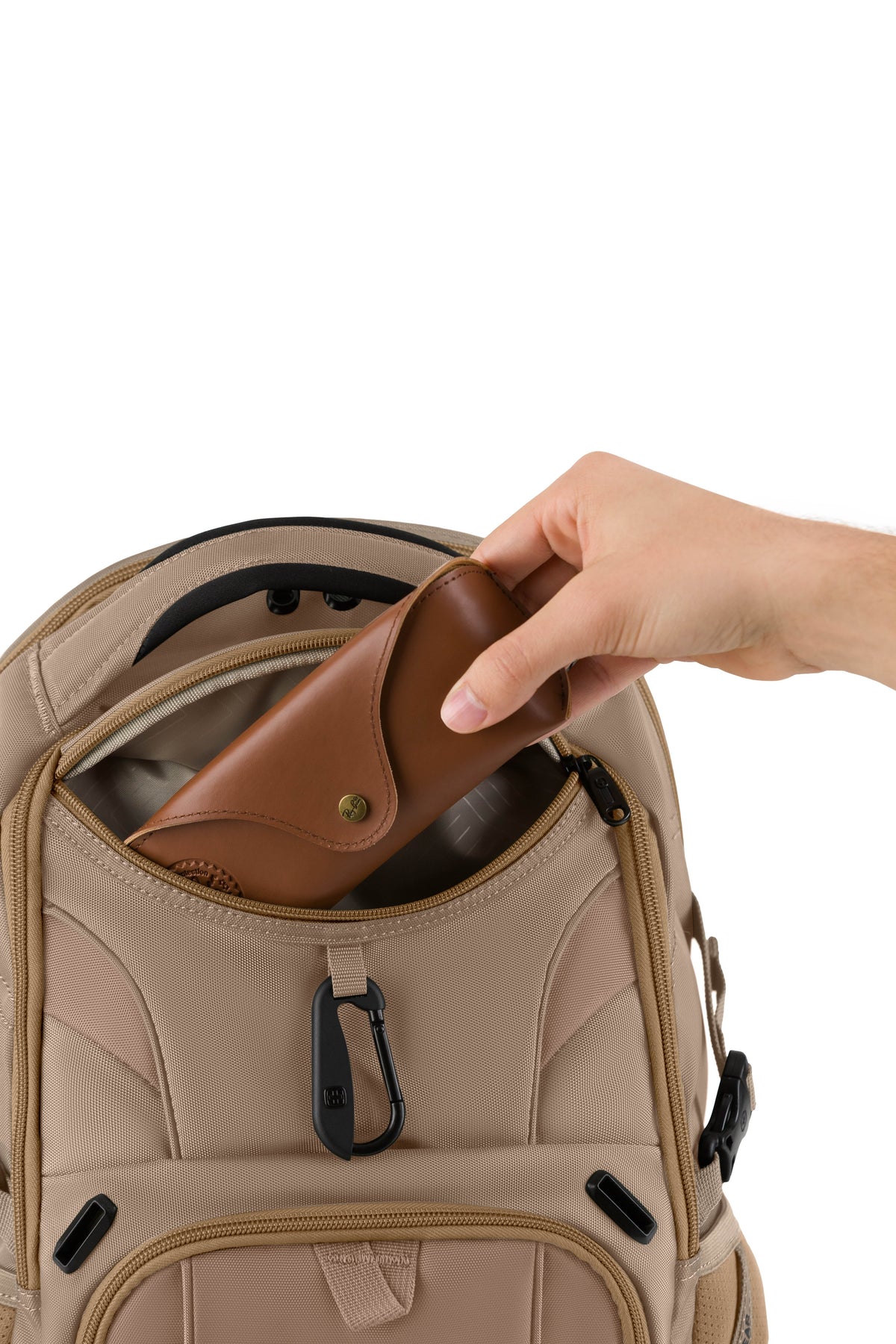 SWISSGEAR Mini 1900 ScanSmart Laptop Backpack - Caramel - 13