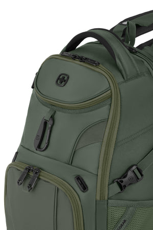 SWISSGEAR Mini 1900 ScanSmart Laptop Backpack in Evergreen