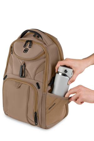 SWISSGEAR Mini 1900 ScanSmart Laptop Backpack in Caramel