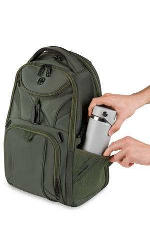 SWISSGEAR Mini 1900 ScanSmart Laptop Backpack in Evergreen