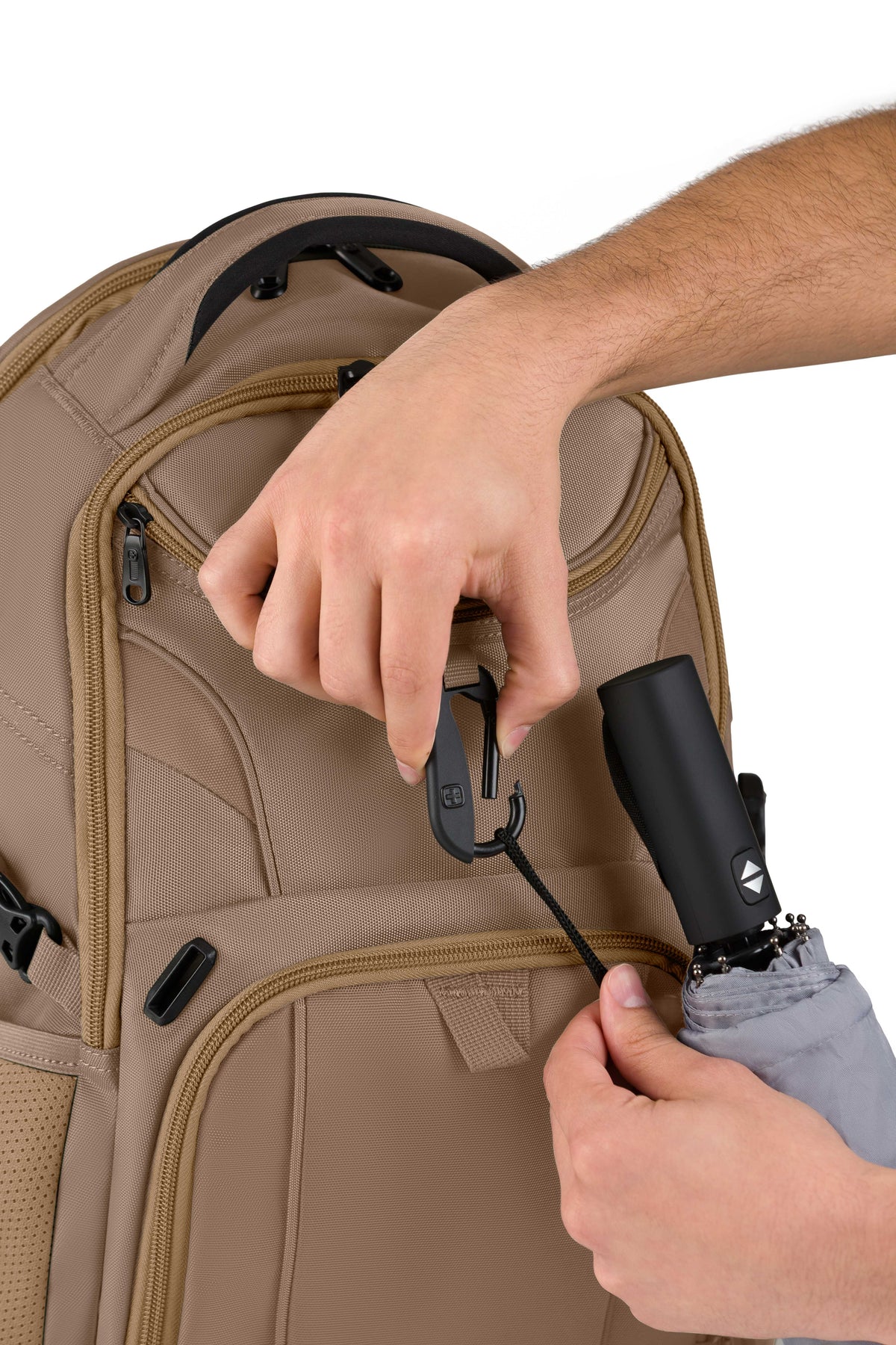 SWISSGEAR Mini 1900 ScanSmart Laptop Backpack - Caramel - 15