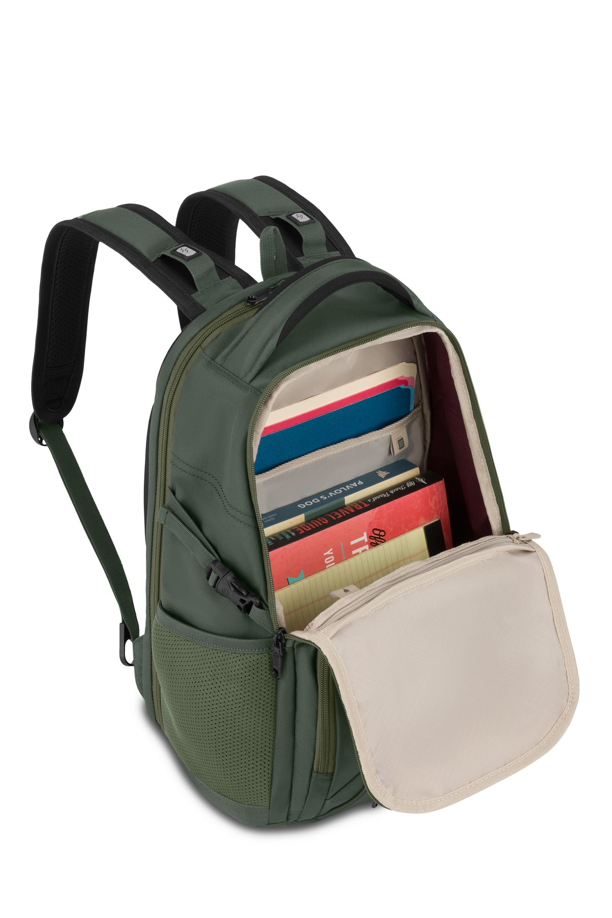 SWISSGEAR Mini 1900 ScanSmart Laptop Backpack - Evergreen - 06