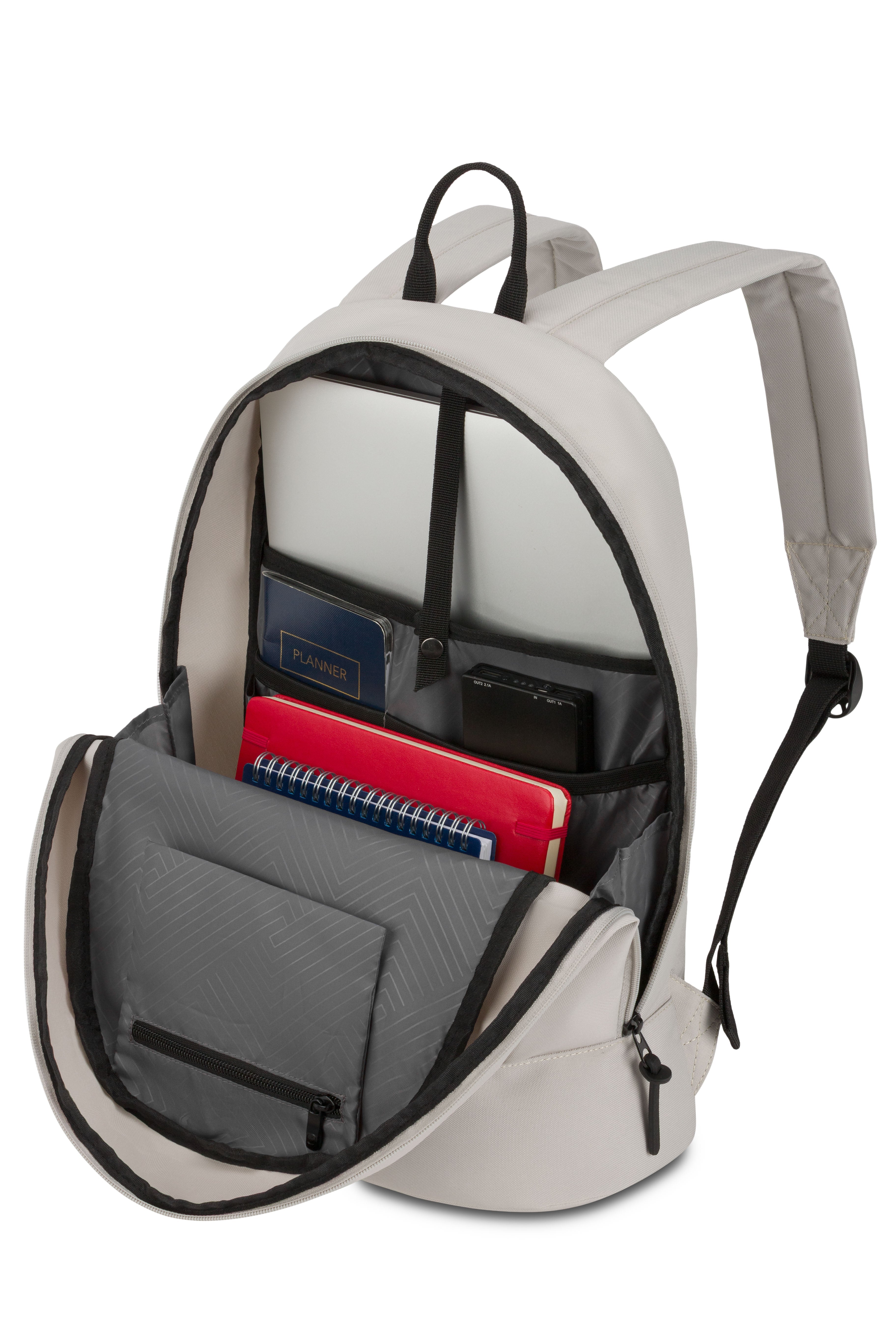 SWISSGEAR 5319 Laptop Backpack - Light Grey - 05