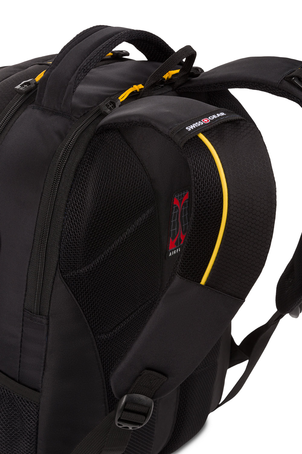 Swissgear 5336 Laptop Backpack - Black Cod/Gold