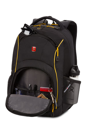 Swissgear 5336 Laptop Backpack - Black Cod/Gold