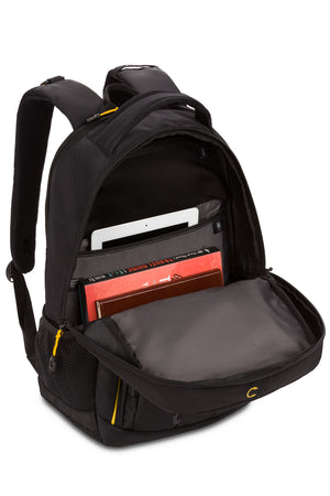 Swissgear 5336 Laptop Backpack - Black Cod/Gold