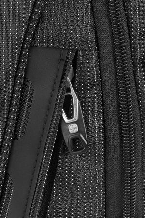 SWISSGEAR Travel Tech Elite USB ScanSmart Laptop Backpack in Black/Red
