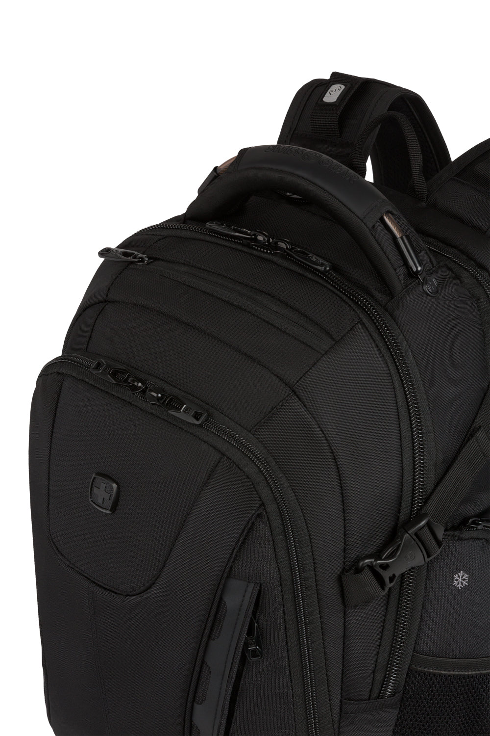 SWISSGEAR Travel Tech Elite USB ScanSmart Laptop Backpack - Black - 24