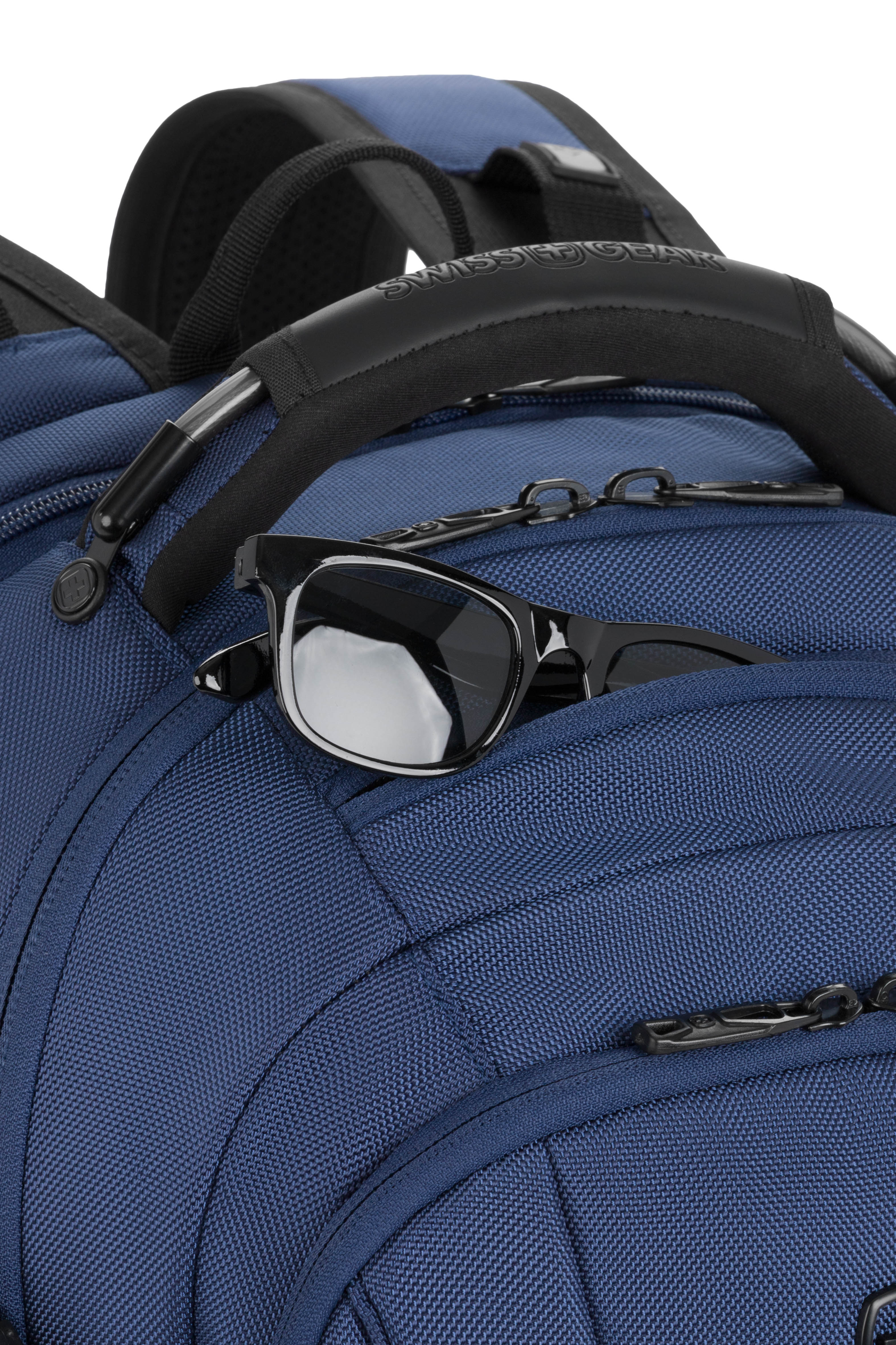 SWISSGEAR 5358 USB ScanSmart Laptop Backpack - Ballistic Navy Blue