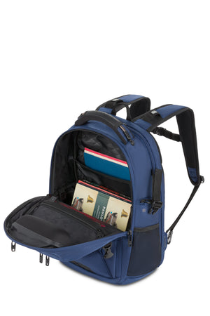 SWISSGEAR 5358 USB ScanSmart Laptop Backpack - Ballistic Navy Blue