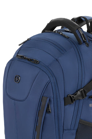 SWISSGEAR 5358 USB ScanSmart Laptop Backpack - Ballistic Navy Blue