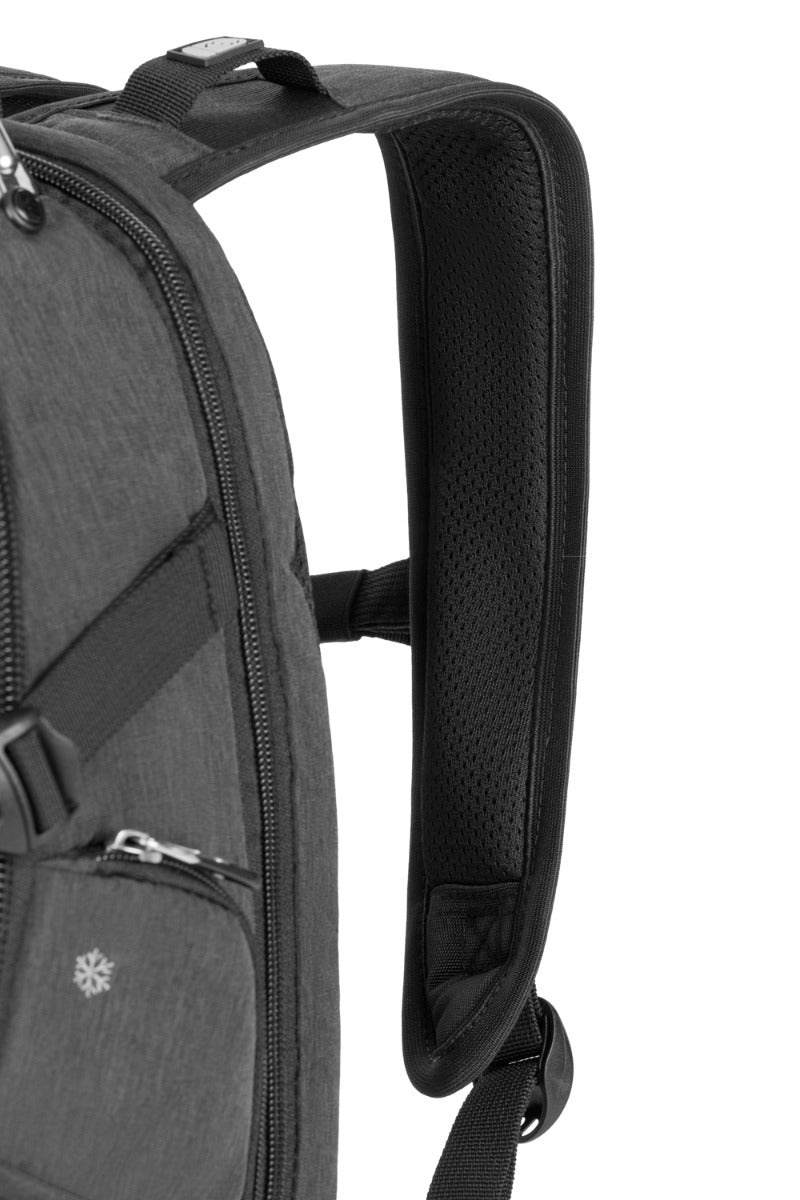 SWISSGEAR Travel Tech Elite USB ScanSmart Laptop Backpack - Grey Heather - 30