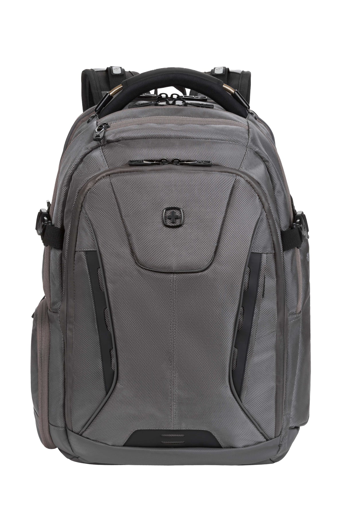 SWISSGEAR Travel Tech Elite USB ScanSmart Laptop Backpack - Grey Ballistic - 04